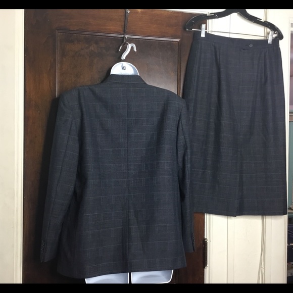 Vintage  2Pc skirt Suit by Woodward Collection 12P - Picture 3 of 8